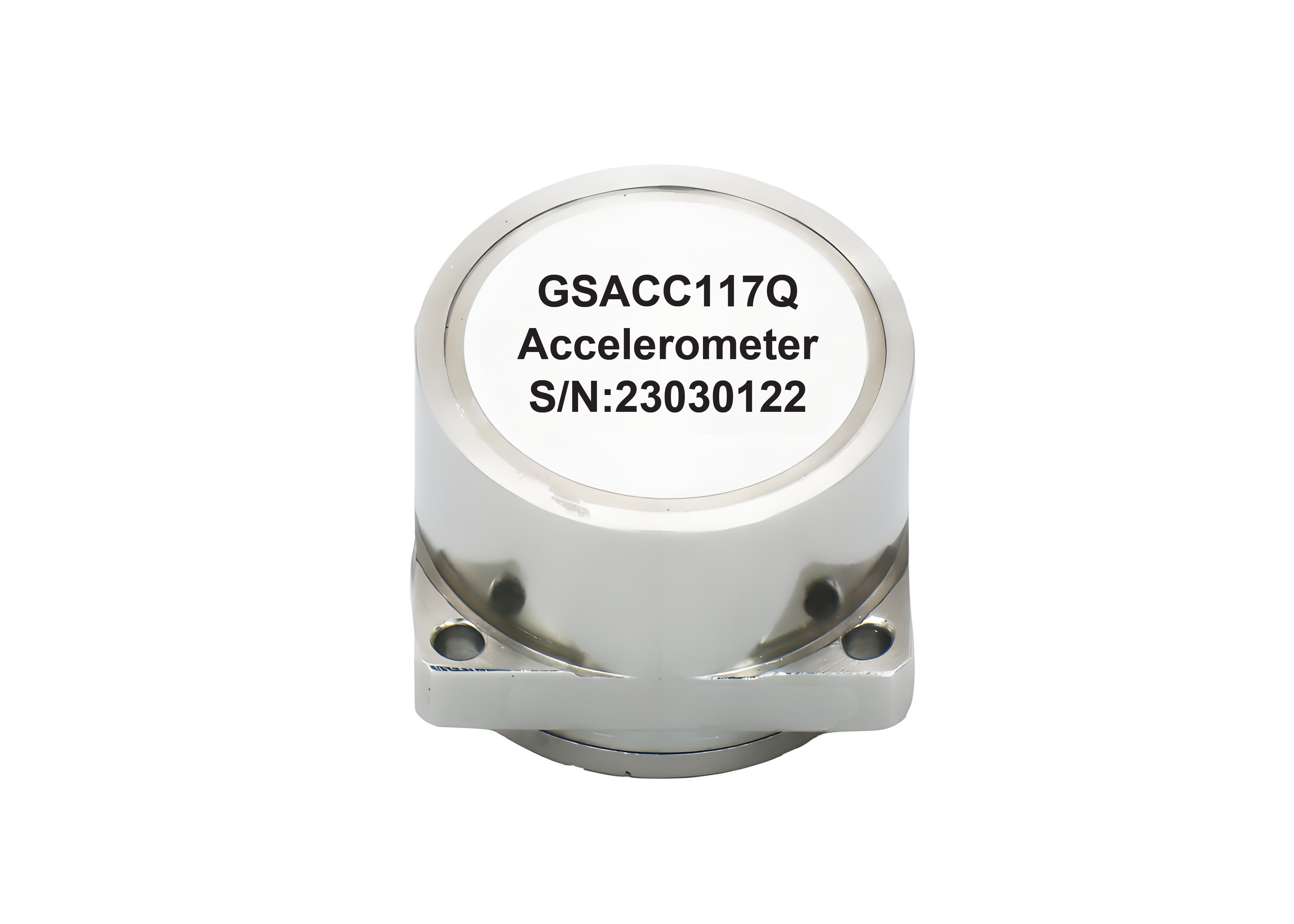 Accelerometer Sensor Aviation GSACC117Q Quartz Flexible Accelerometer Sensor with ±10g Range ≤60ug ...