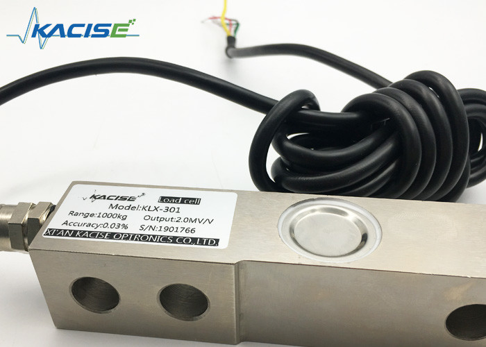 Compact Shear Beam Compression Load Cell / Alloy Steel Strain Gauge Weight Sensor