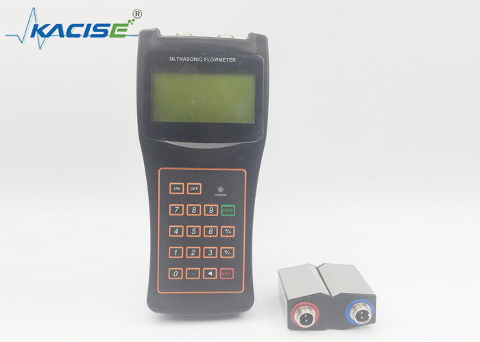 Handheld Fluid Level Meter Ultrasonic Flow Transducer With SD Card Function