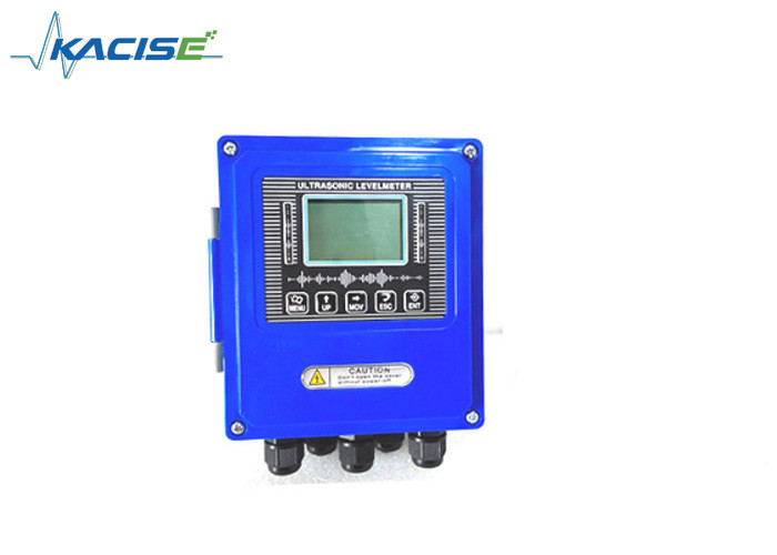 Non Contact Clamp On Ultrasonic Flow Meter Wall Type For Liquid Flow Measure