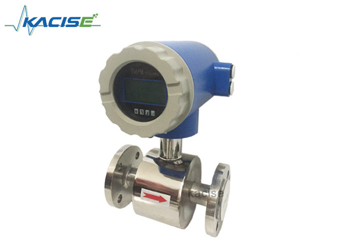 Drinking Water Milk Electromagnetic Flow Meter Multi Output With High Accuracy