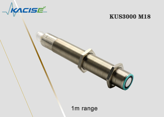 KUS3000 M18 Compact Housing Ultrasonic Proximity Sensor High Repeatability